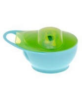 Brother Max - Easy-Hold Weaning Bowl Set - Blue Photo