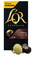 L'OR - Espresso Forza Intensity 9 - Nespresso Compatible Aluminium Coffee Capsules Photo