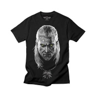 The Witcher 3: Toxicity Mens Tee - Black Console Photo