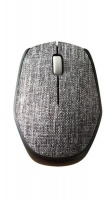 Ultra Link Fabric Optical Wireless Mouse - Grey Photo