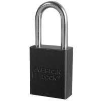 American Lock 1106 Aluminium Padlock Black Photo