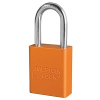 American Lock 1106 Aluminium Padlock Orange Photo