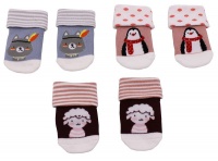 All Heart Set Of 3 Assorted Baby Socks Photo