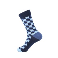 Men's Socks - Block Blue Photo