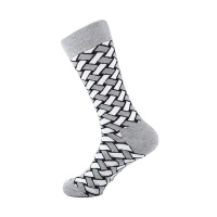 Men's Socks - Weave Grey Photo
