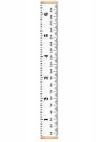 LASA Baby Growth Height Chart Handing Ruler Wall Decor For Kids Photo