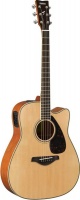 Yamaha FGX820C Acoustic Electric Guitar - Natural Photo