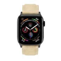Apple Colton James Leather Strap for Black/Space Grey 40mm Watch - Black Photo