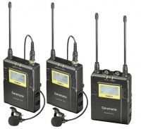 Saramonic UwMIC9 RX9 TX9 TX9 Dual UHF Wireless Microphone System Photo