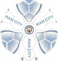 Man City FC S5 Ball Photo