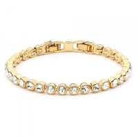 Civetta Spark tennis bracelet with Clear Swarovski® crystal Rosegold Photo