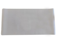 Office Leather Desk Mat Mouse Pad - Light Grey & Silver Photo