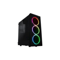 Raidmax Neon Window RGB LEDATX|MICRO ATX CHASSIS BLACK Photo