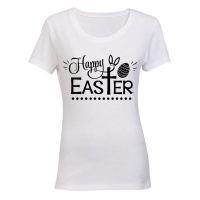 Happy Easter! - Ladies - T-Shirt - White Photo
