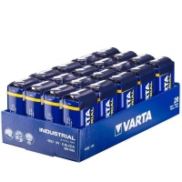 Varta Industrial Alkaline 9V batteries 20 Pack Photo