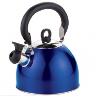 Prima Stainless Steel Whistling Kettle 2.5 Ltr Blue Photo