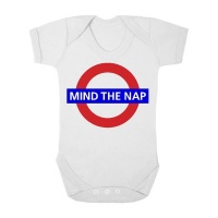 The Funky Shop Mind The Nap Baby Grower - White Photo