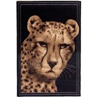 Lush Living - Rug Safari Cheetah 80 x 120 - Black Photo