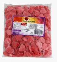King Candy - Red Hearts Bulk Bag 2 x 1 Kg Photo