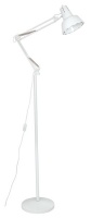 Bright Star Lighting - Metal Floor Lamp With Movable Arms In White Photo