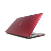 MacGuard Ultra-thin Macbook Protective Case - Matte Cherry Red Photo