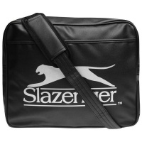 Slazenger Men's Flash Flight Bag - Black & Silver Photo