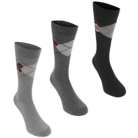 Pierre Cardin Men's 3 Pack Fashion Socks - Argyle Photo