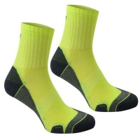 Karrimor Men's Dri Skin 2 Pack Running Socks - Ylw- 7-11 Photo