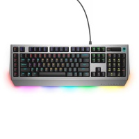 Alienware AW768 Pro Gaming Keyboard-Silver Photo