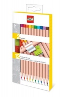 LEGO Coloured Pencils with Toppers - 12 Pieces Photo