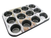 12 Pan Non Stick Muffin Tray Photo