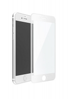 2D iPhone 6 Plus Full Cover Edge to Edge Glass Screen Protector - White Photo