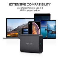 Aukey 60W Dual Port USB-C Charger with PD3.0 Photo