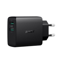 Aukey 2-Port Adaptive Charging Travel Charger Photo