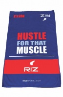 Riz - Sports Towel - Hustle for that Muscle - Printed Microfibre Photo