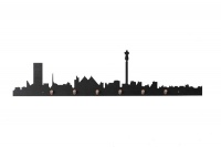 Johannesburg Skyline Wall Hooks Photo