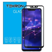 Tekron Full Coverage Tempered Glass for Huawei Mate 20 Lite - Black Photo