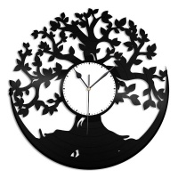 Vinyl Clock Tree of Life Photo