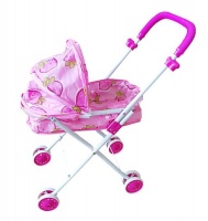Peerless Baby Doll Folding Stroller Pushchair Kids Pram - Strawberry Pink Photo