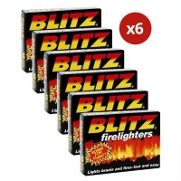 Blitz Firelighter's - 6 x 500g Photo