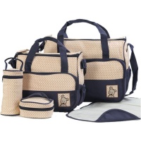 5-Piece Multifunctional Nappy Bag Photo