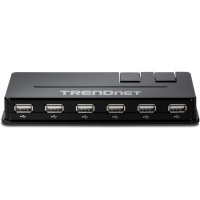 TRENDnet 10-Port High Speed USB Hub with Power Adapter Photo