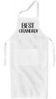 Qtees Africa Best Grandad white apron Photo