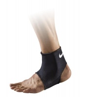 Nike PRO Ankle Sleeve 2.0 - Black/White - L Photo