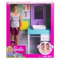 Barbie Ken Room & Shaving Doll Photo