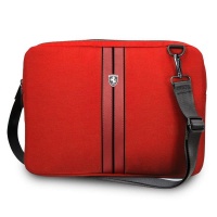 Ferrari - Urban Collection - Laptop Sleeve 15" With Strap - Red Photo
