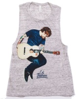 RockTs Ed Sheeran Geo Ladies vest Photo