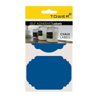 Tower: Chalkboard Labels Blue Photo