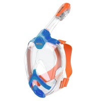 Seac Full Face Snorkel Mask Blue/Orange Photo