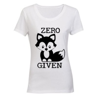 Zero Fox Given - Ladies - T-Shirt - White Photo